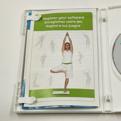 Wii Fit Nintendo Video Game & Disc Fitness Made Fun Exercise Complete 2008