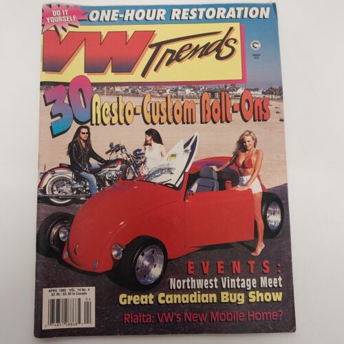 8 VW Trends Magazines Vol 14 No 1-8 Jan-Aug 1995 Vintage VW