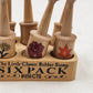 Little Classic Rubber Stamp Set 6 Piece Insects & Flowers Mixed Vintaga Craft