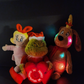 TRIO Animated Grinch Cindy Lou Who Max Waddler Music Lights Sound Christmas