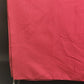 Red on Red Textured Linen Tablecloth 100" Long x 60" Wide Vintage