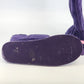 Isaac Mizrahi Purple Faux Suede Ankle Boots Womens Size 9 Fur Lined