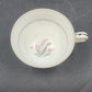 Noritake Crest 5 Piece Place Setting Lily of the Valley 5421 Platinum Trim Vtg