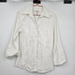 5 Ladies Small Tops Shirts Pink Blue Floral 3/4 Talbots Evan Picone Bill Blass