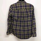 Timberland Men’s Medium Plaid Flannel Shirt Green BlueTimberland Button Down
