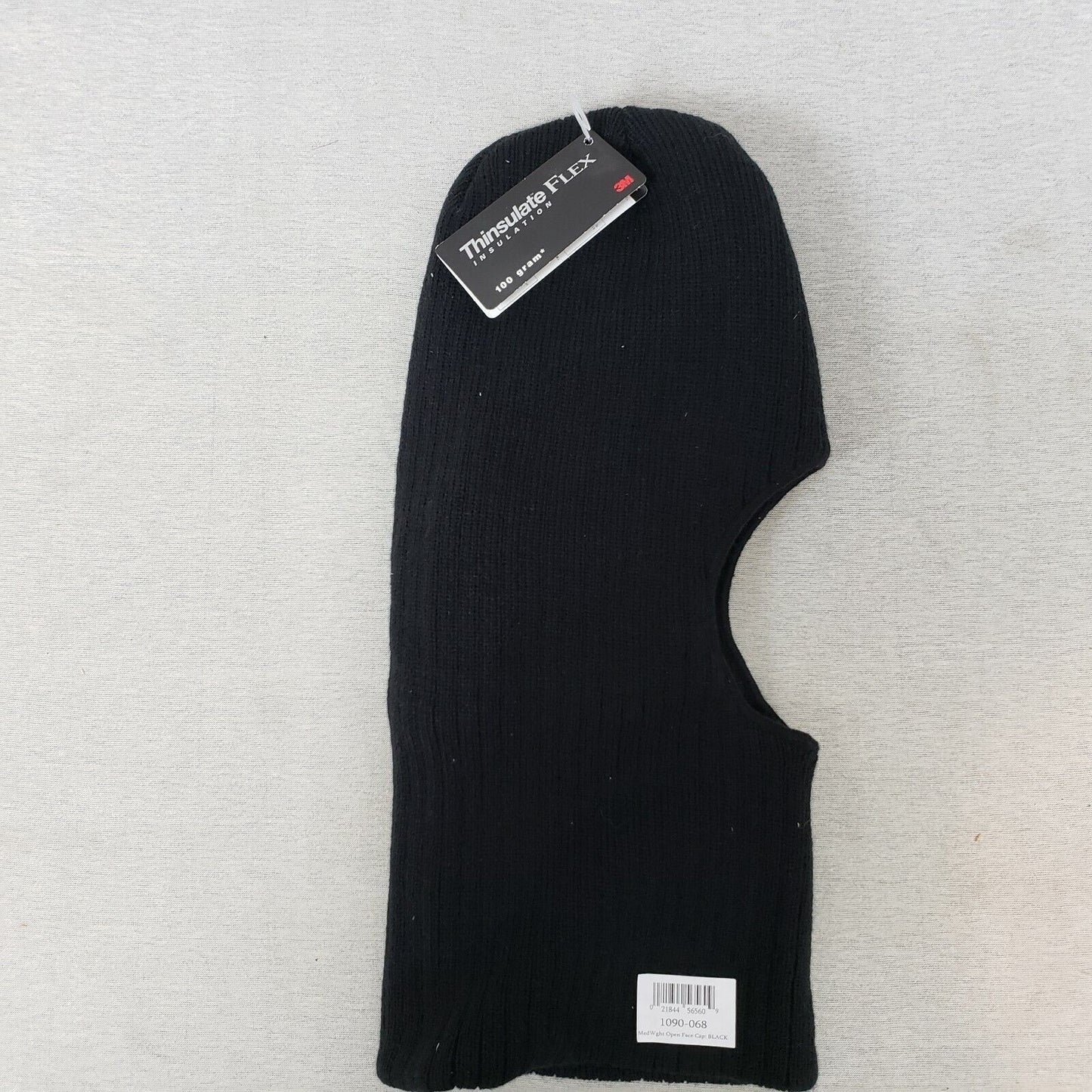 Thinsulate Insulated Full Face Hard Hat Liner Black Knit Winter Weather Outdoor
