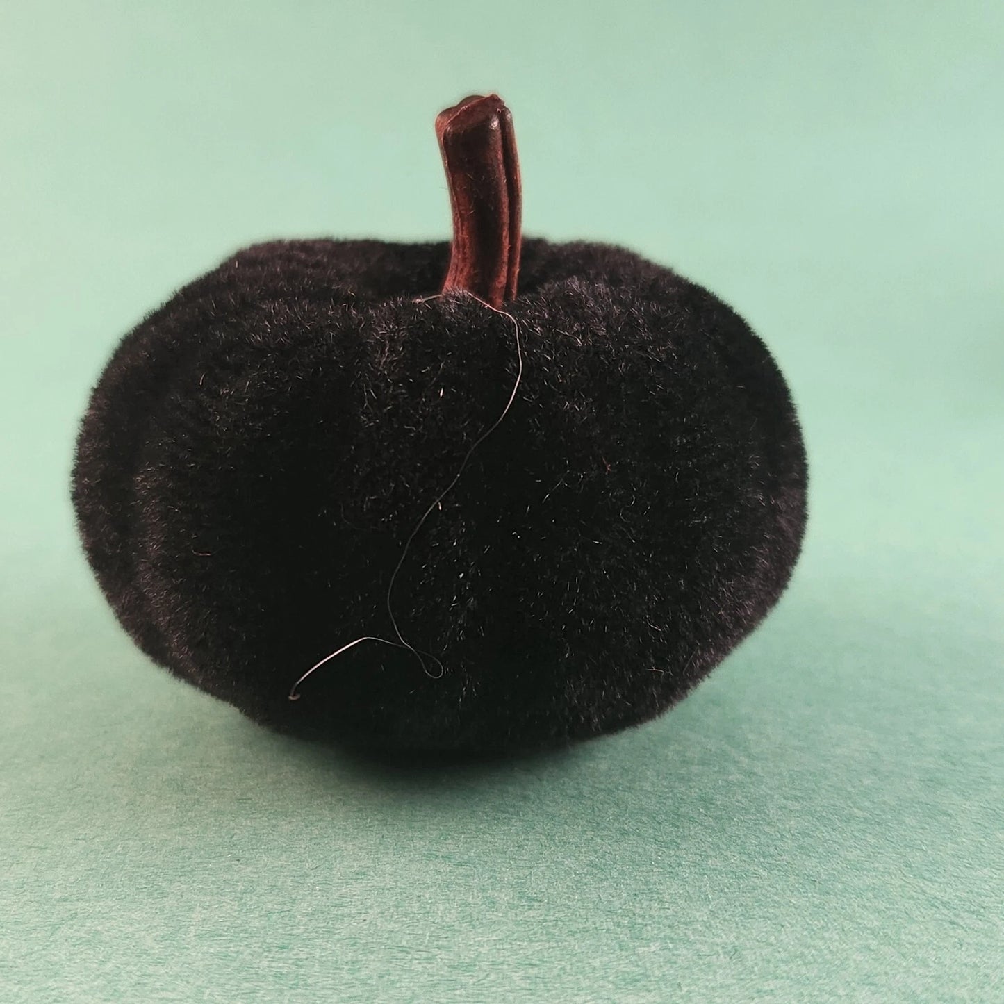 Set of 12 Velvet Pumpkins Fall Decor Purple Black Orange White Red Various Sizes