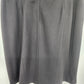 Chelsea Theodore Black Pencil Skirt Women's 10 Faux Leather Panel Zip China