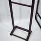 Wood Valet Butler Floor Standing Men's Clothes Suit Wardrobe Rack 45"h x 17"w