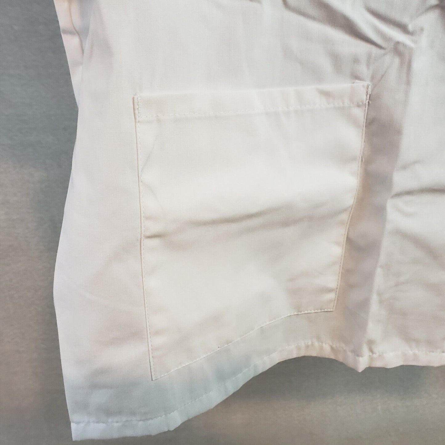 White 5XL Server Smock K71 Unisex Fame Fabrics Professional and High Quality