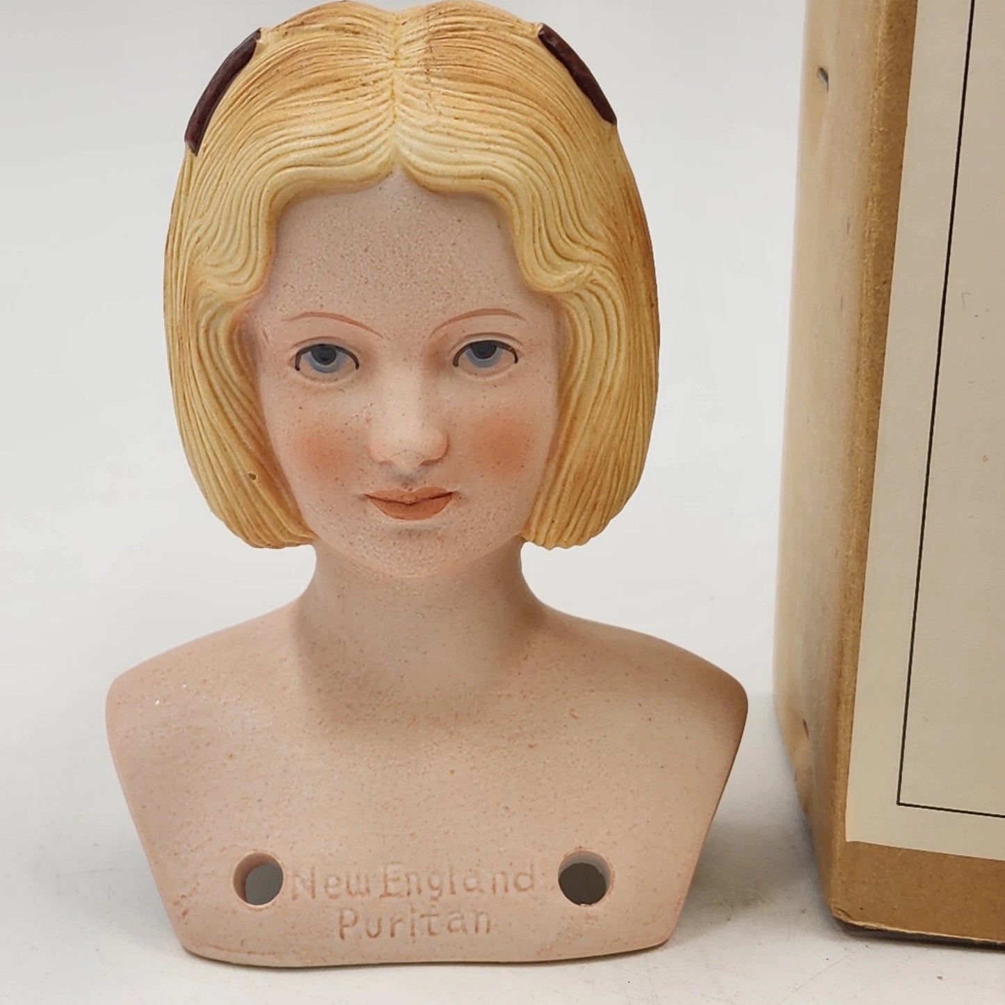 New England Puritan Doll Kit by Yield House Includes Head Arms Legs & Pattern