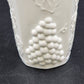 Indiana Glass Milk Glass Tumbler Harvest Pattern 3.25"x5.75" Vintage Drinkware