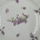 Limoges Bassett Austria Serving Platter Violet Floral Flower with Gold Tone Edge