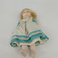 Effanbee Alice in Wonderland Storybook Doll 11" Blonde 1976 Vtg Teal White Dress