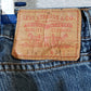 Levi's 559 Relaxed Straight Blue Jeans Mens 38x30 Broken In Denim