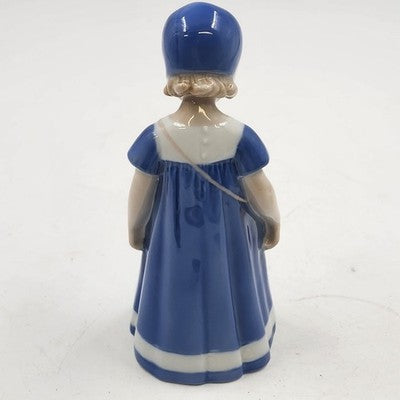Else in Blue Dress Porcelain Figurine 1574 Royal Copenhagen Bing & Grondahl