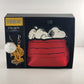 Peanuts Snoopy Purse Key chain Fob Woodstock Gift Set Boxed Crossbody Bag