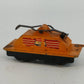 American Flyer Handcar/Railroad Accessory 740 S Gauge Orange A C Gilbert As Is