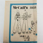 McCall's 3353 Clown Costume Sewing Pattern Toddlers Size 2-4 Cut Printed