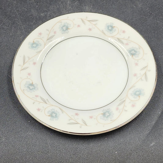 English Garden 1221 Bread Butter Plates Set of 6 Platinum Fine China 6.5" Japan