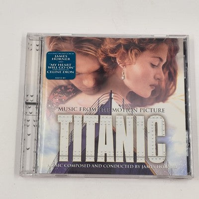 Set 4 CDs Original Movie Soundtrack Top Gun FORREST GUMP Eight Seconds TITANIC
