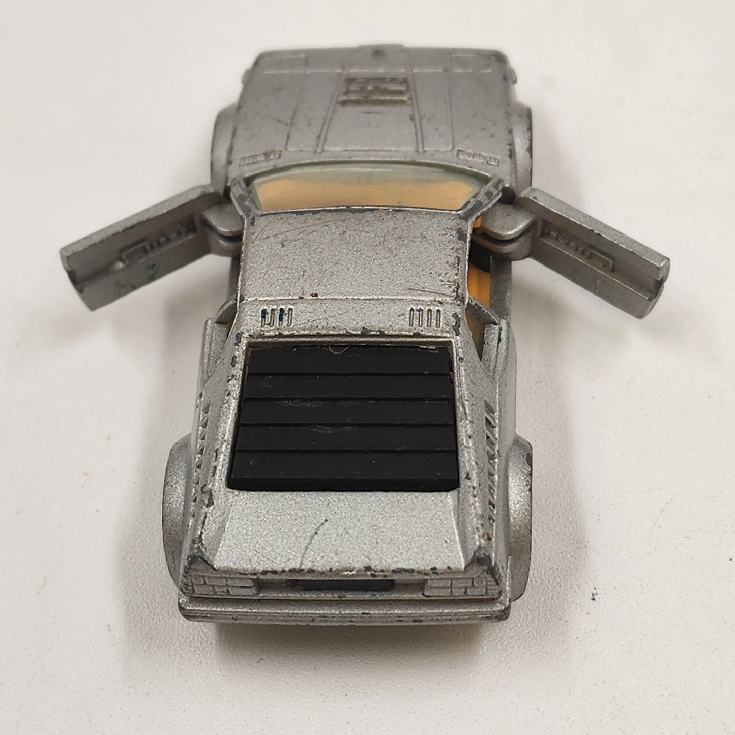 King Star BMW M1 Diecast Car Vehicle 1:60 Scale Silver Gray Toy Collection 1980