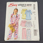McCall's M5355 Sewing Pattern 2007 Uncut Girls Nightgown Top Pant Size A 2-5