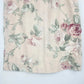 Contempo Casuals Floral Skirt Women's 7/8 A-Line Cotton Polyester Botton Front