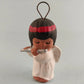 Flute Playing Angel Ornament Native American Hand Painted Christmas Decor 6.5”