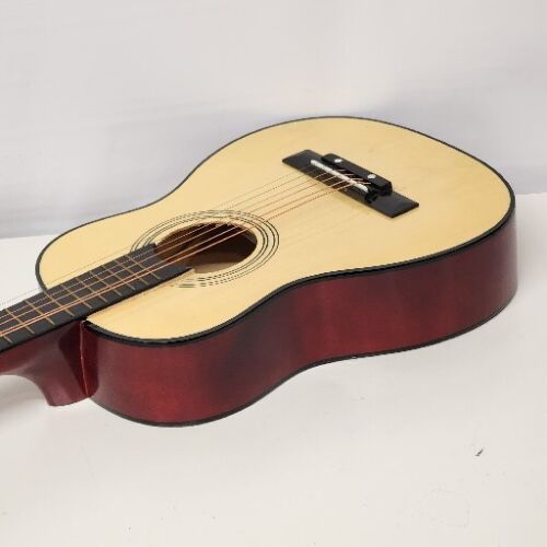 Burswood JC-301 Sound Start Series 30" Custom 6-String Acoustic Guitar NIB Tan