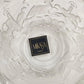 Mikasa Christmas Holiday Lights Candle Holder w Angels Crystal Frosted Glass 3"