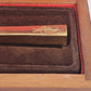 Gold Dual Blade Safety Razor Duck Engraving Wood Toiletry Shaving with Box Vtg