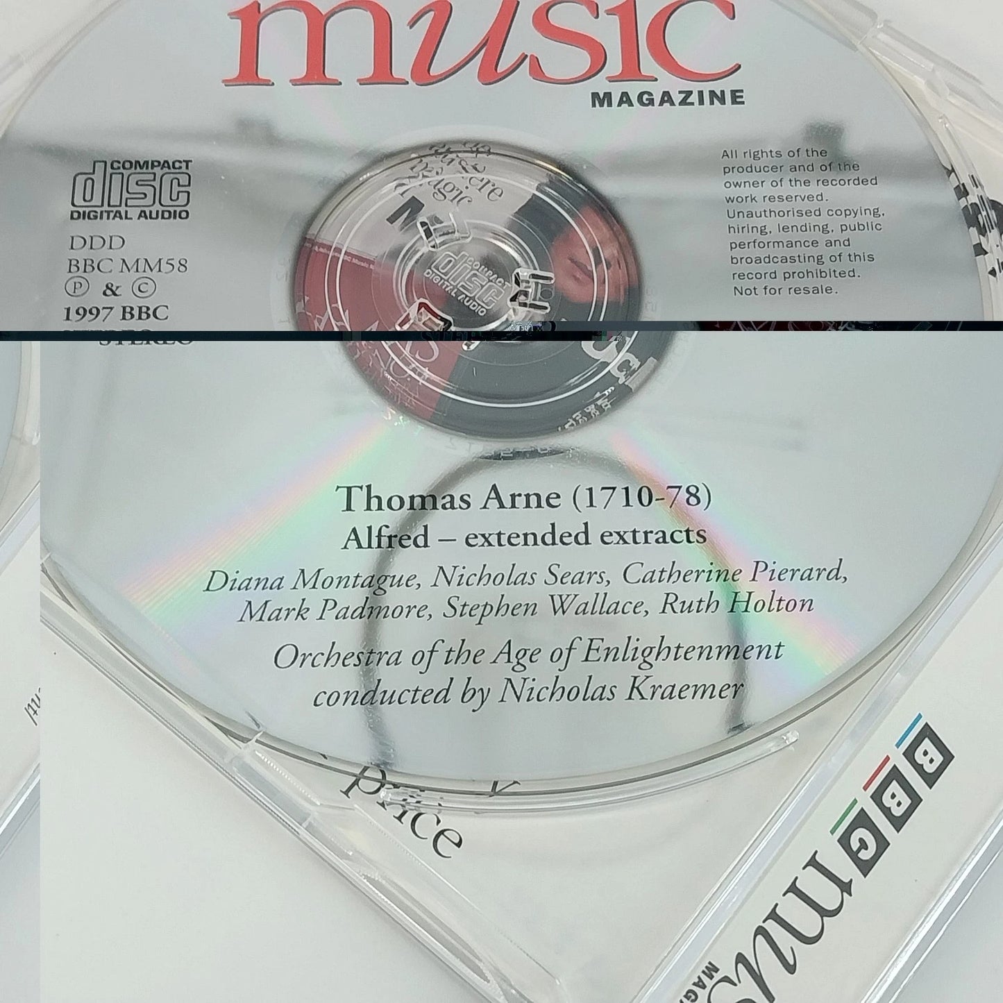 Classical Music CD Lot of 7 BBC Music Magazine String Quartet Symphony Vintage