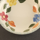 Southern Potteries Blue Ridge Hand Painted Floral Design Desert Bowl Vintage 5½"