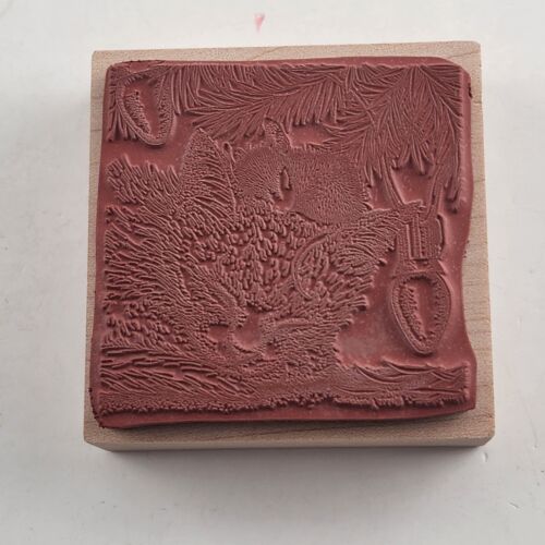 Stampa Rosa Kitty Snuggle & Mudpie Wonder & Lighting the Way Rubber Stamps Vtg