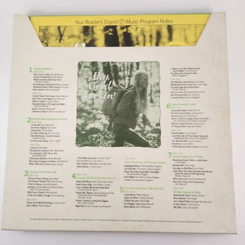 Hey Good Lookin 7 Vinyl LP Records 1982 Reader's Digest RD4A-114 82 Country Hits