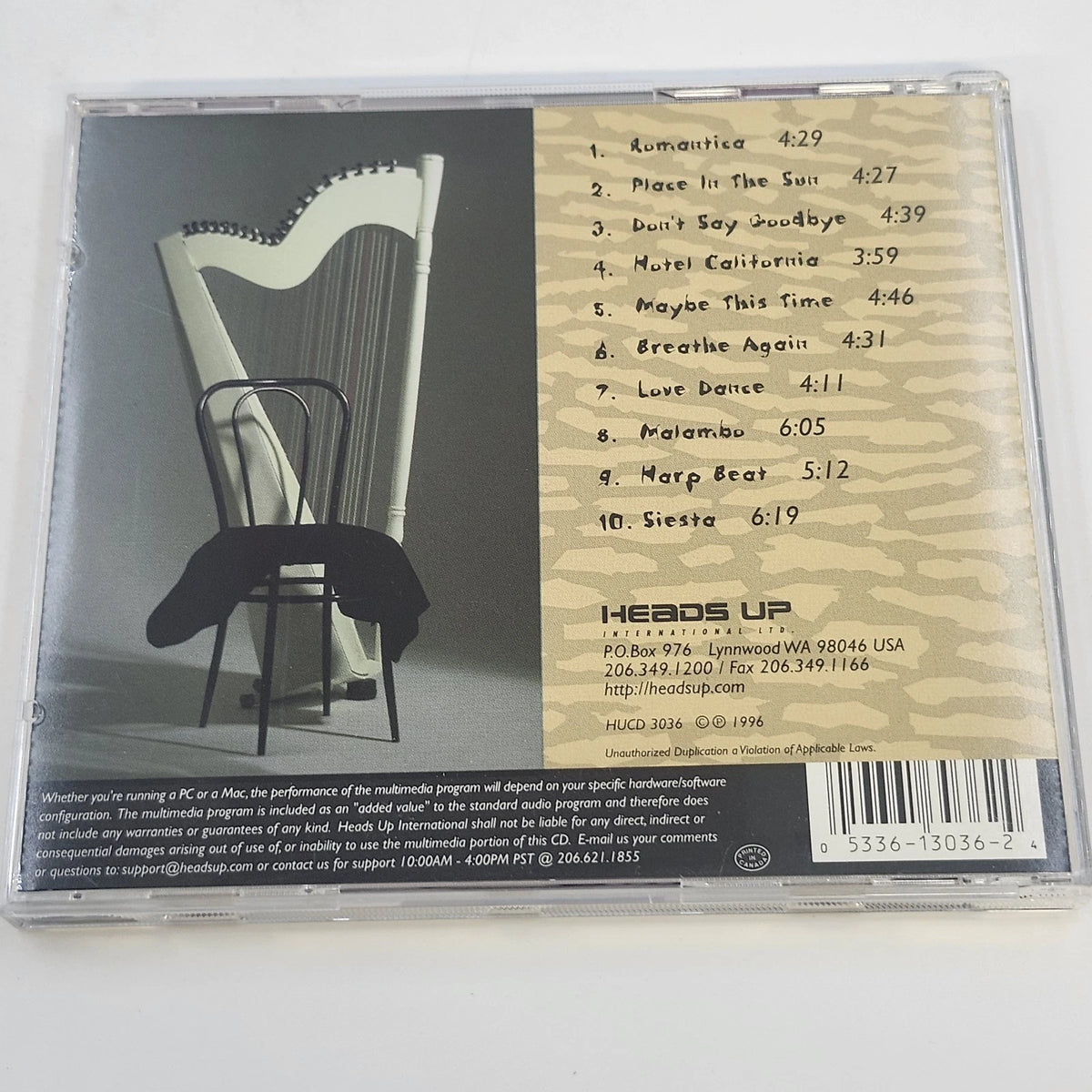 Roberto Perera 7 CD Harp & Soul Erotica Sensual Seduction Dreams & Desires Jazz