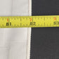 White Rectangle Tablecloth with Windowpane Checkered Striped Pattern 82" x 62"