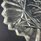 Federal Glass Pioneer Fruit Bowl 11in Clear Ruffled Edge Vintage
