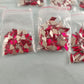 Crystal Memories Luxury Rhinestones Kit Red with Silver Flatback Nail Art Crafts