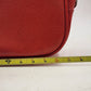 Amelia Earhart Travel Shoulder Bag Red Carry-On Luggage Footed 17" Vintage USA