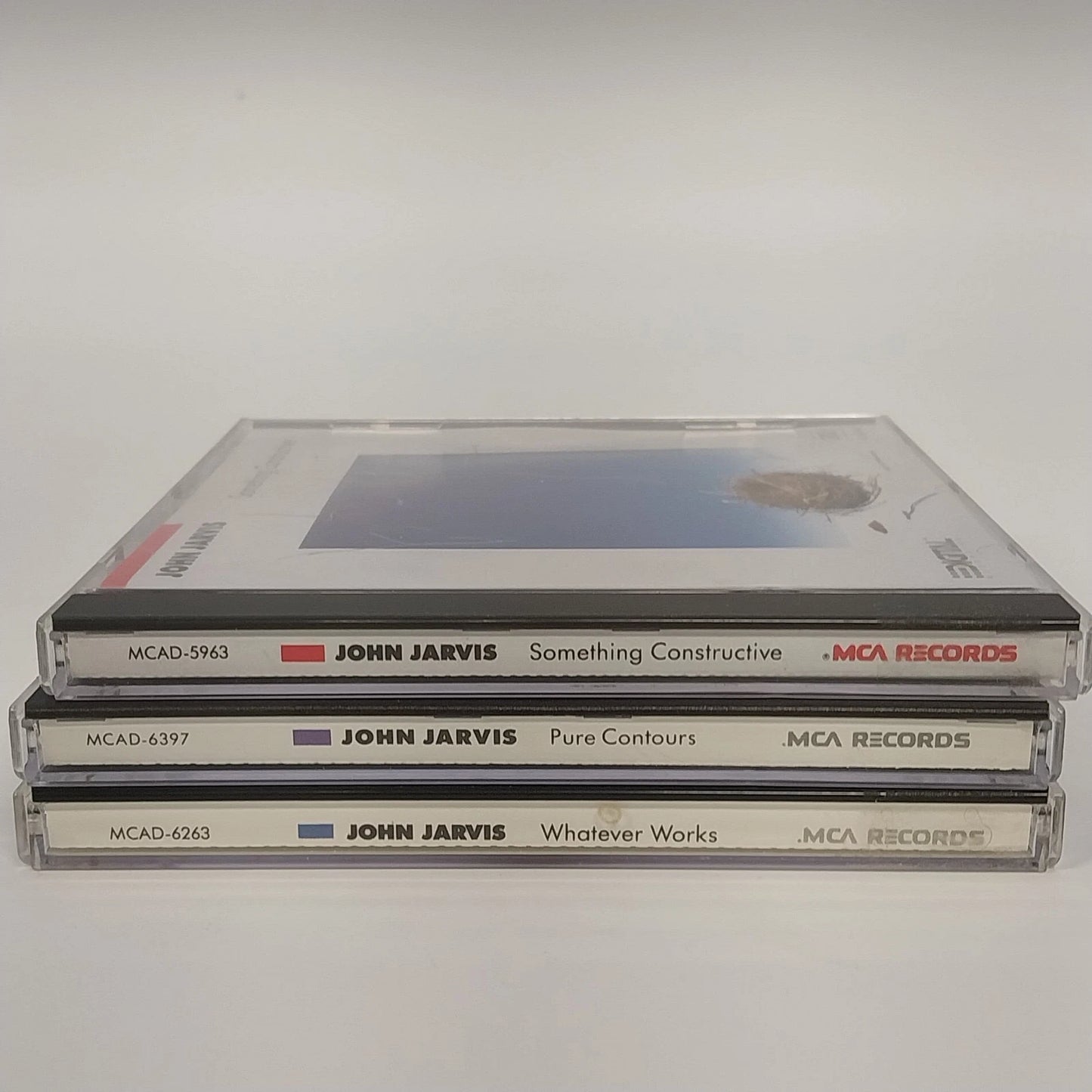 John Jarvis 3 CD Lot Pure Contours Whatever Works Something Const Jazz New Age
