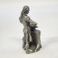 Hudson Baston 1972 Colonial Blacksmith Pewter Figurine Anvil Hammer 3" Vintage