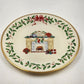 Lenox 1993 Annual Collector Christmas Plate 3rd in Series Signed Fireplace Image