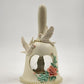 Anchor Hocking Milk Glass Bud Vase Stars & Bars Snowflake 9"