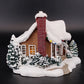 Thomas Kinkade Childhood Home Lighted Christmas Cottage