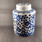 Oud Delft Large Blue White Urn Style Porcelain Jar Includes 14 Hooks Under Lid