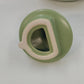 Chantal 92-TP10 Solid Green Teapot with Lid Stoneware Ceramic 0.75 Qt Vtg 2003