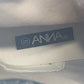 Anna Clayton Ankle Boots Beige Crochet Lace Up Zip Back Women’s 8 with Box