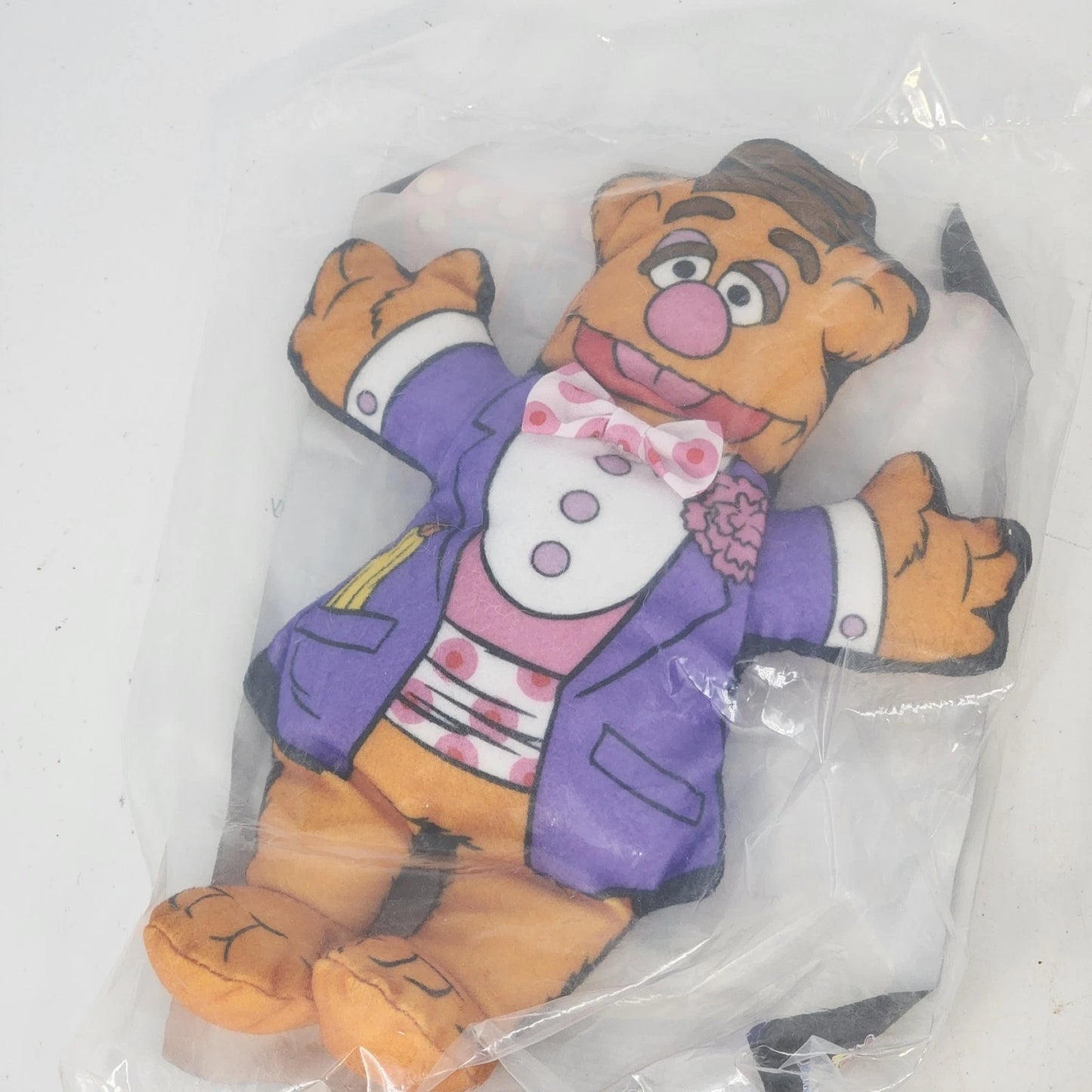 Muppets Plush Set 4pc Kermit Miss Piggy Fozzie Blockbuster Promo NOS Vintage